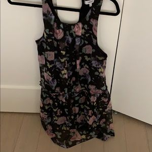 LIKELY black dress with flowers